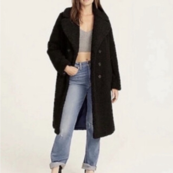 J. Crew Jackets & Blazers - J. Crew Black Teddy Jacket
